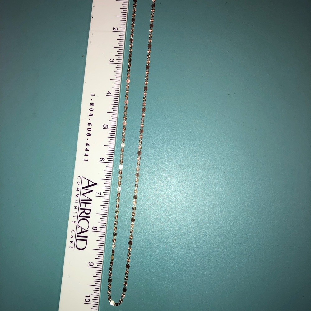Rose gold/ gold chain and gold charm